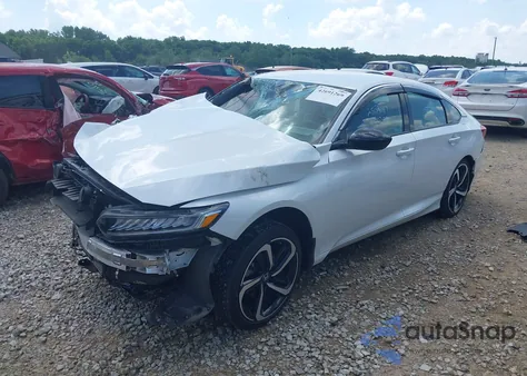 2022 Honda Accord Sport из США, поврежденный, VIN 1HGCV1F35NA063569